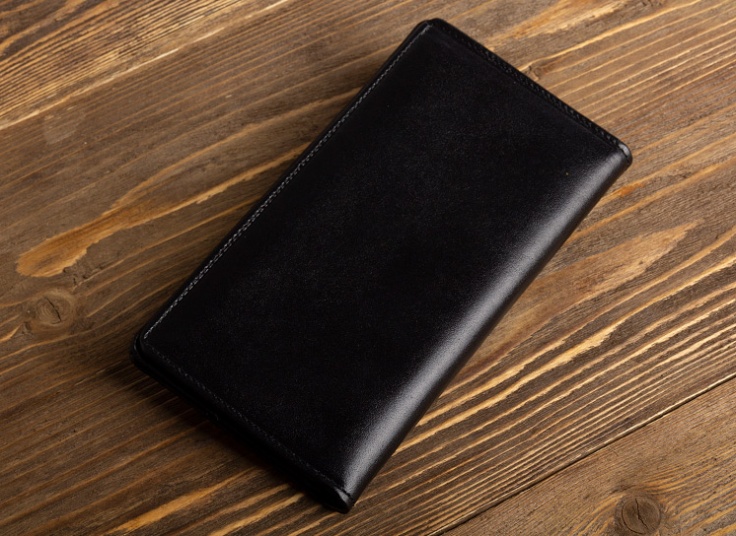 کیف پول چرم طبیعی CLASSIC