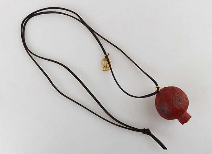 گردنبند انار طبیعی