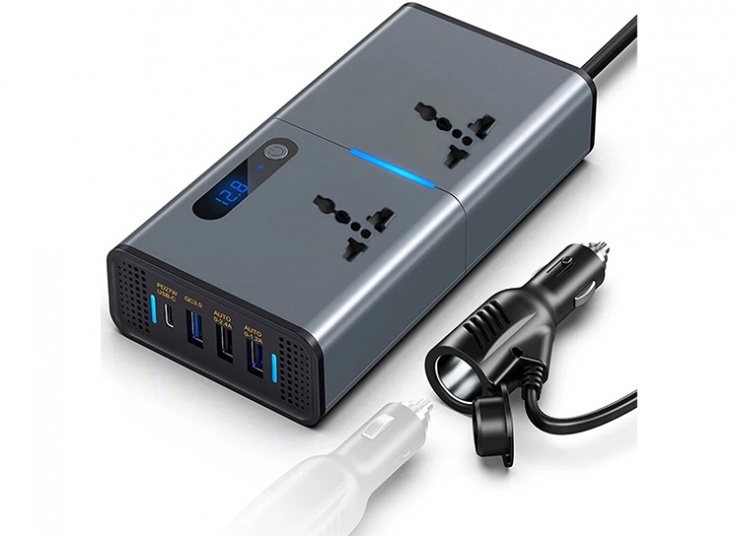 اینورتر و شارژر خودرو مدل 7612