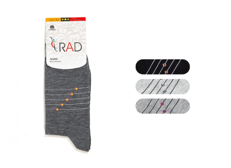 جوراب ساق بلند Rad طرح راه راه