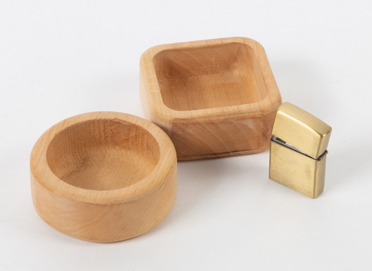 پیاله چوبی راش