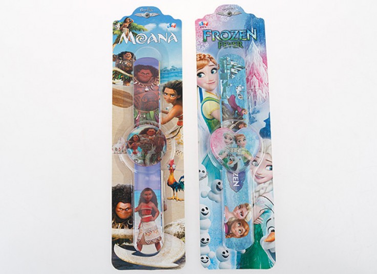 ساعت کارتونی بند خط کشی