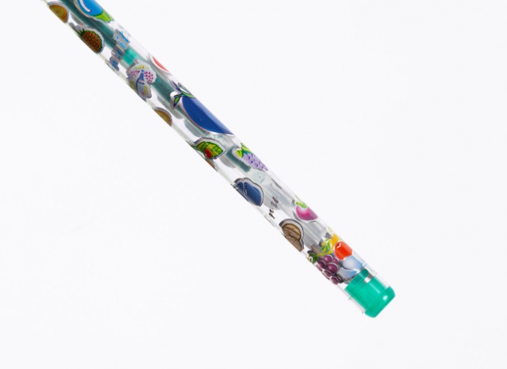 خودکار اکلیلی 12 رنگ میوه ای Tuzoo