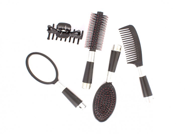 ست کامل شانه و برس