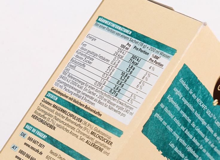 قهوه فوری گلد Nescafe