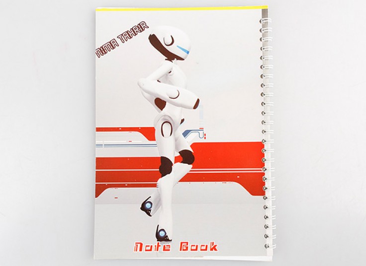 دفتر نقاشی سیمی طرحدار