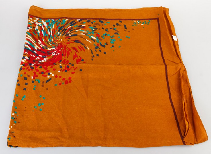 روسری نخی طرحدار