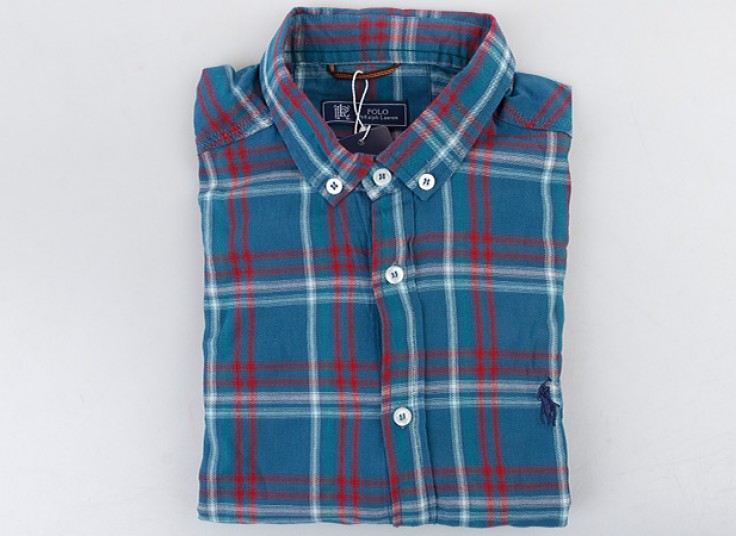 پیراهن چهارخانه مردانه طرح Polo