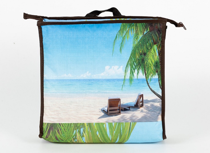 زیر انداز سفری چاپی