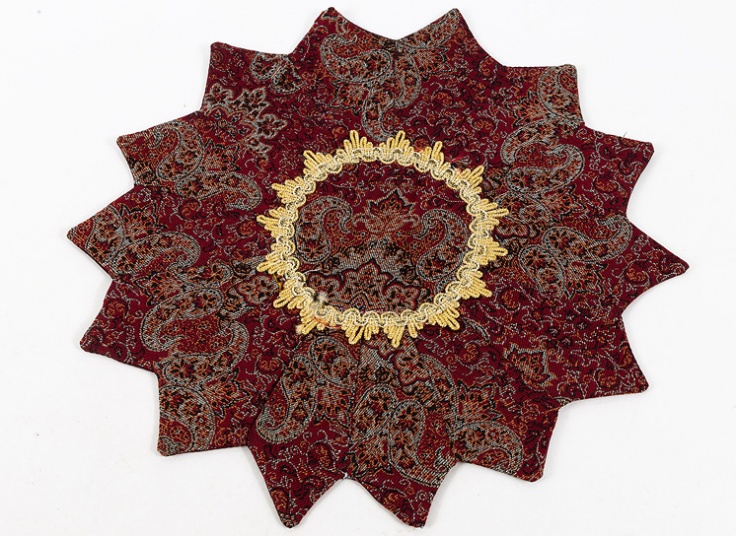 رومیزی ترمه طرح ستاره