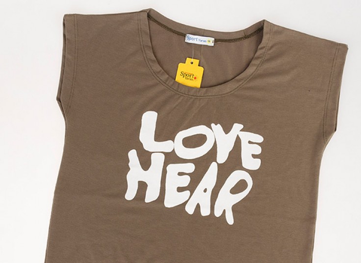 تیشرت زنانه LOVE HEAR
