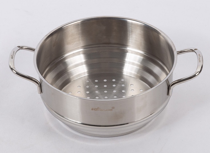 آبکش استیل دسته‌دار safinox