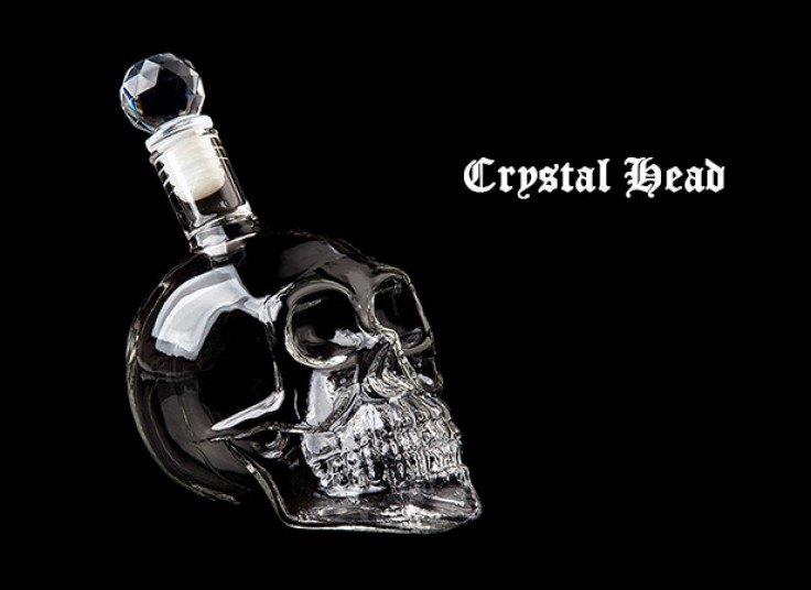 بطری شیشه ای طرح اسکلت