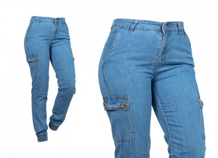 شلوار اسلش جین  Bershka