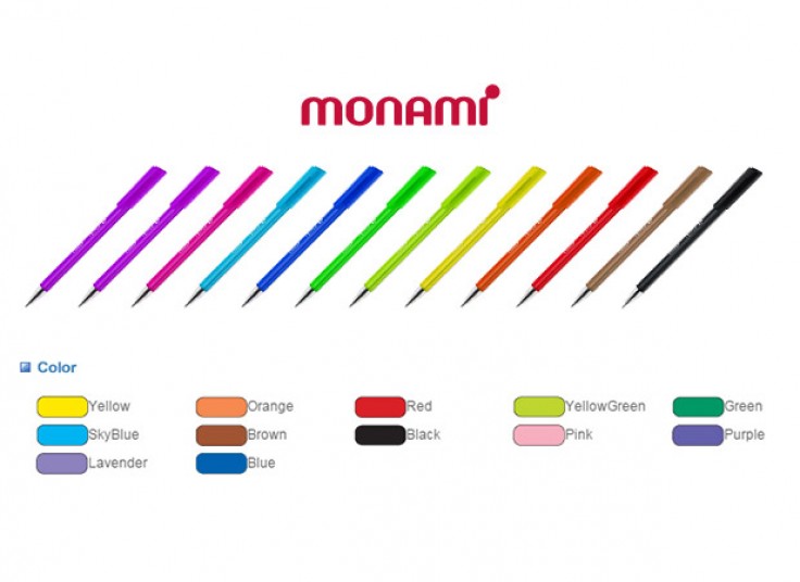 پکیج خودکار رنگی Monami