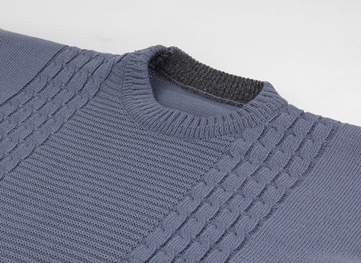 پلیور بافت طرح پیچ مردانه