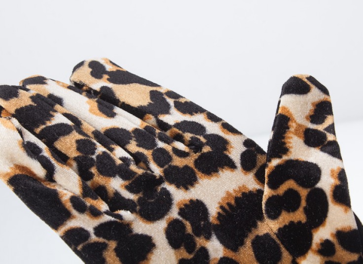 دستکش زنانه پلنگی