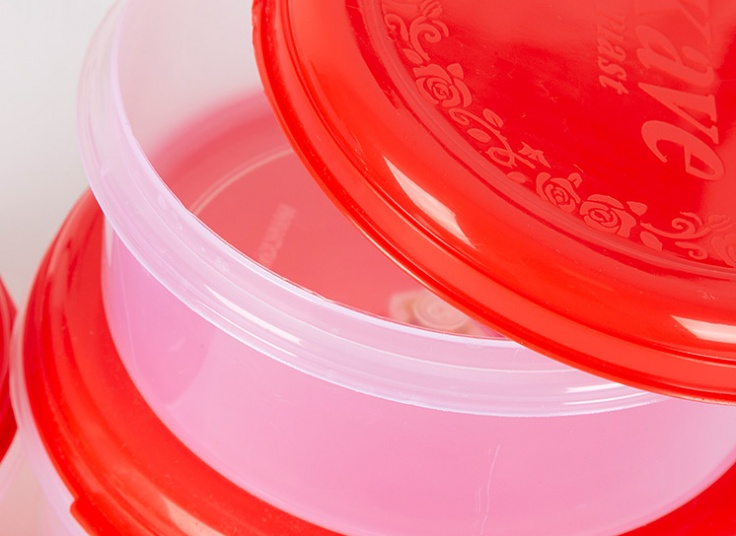 ظرف 5 تکه درب دار Kave plast