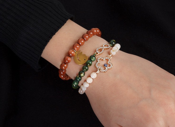 دستبند سنگی Glossy jewels