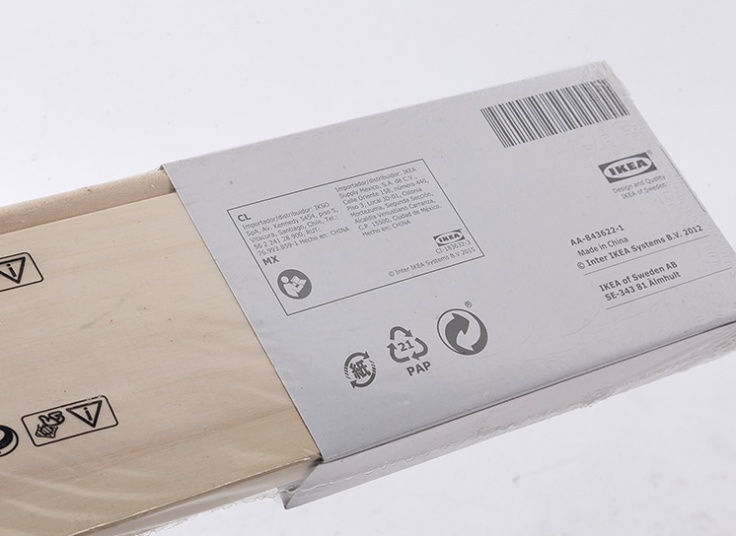 شلف چوبی IKEA مدل BEKVAM