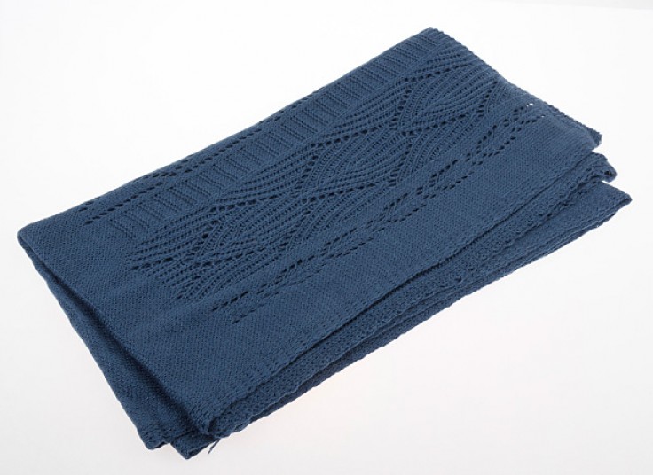 شال بافت زمستانی Knitted Rhombus