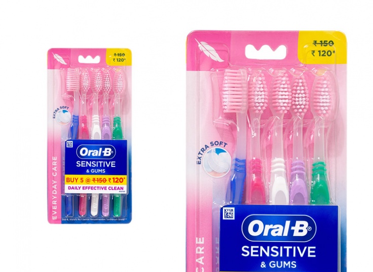 پک 5 عددی مسواک Oral-B
