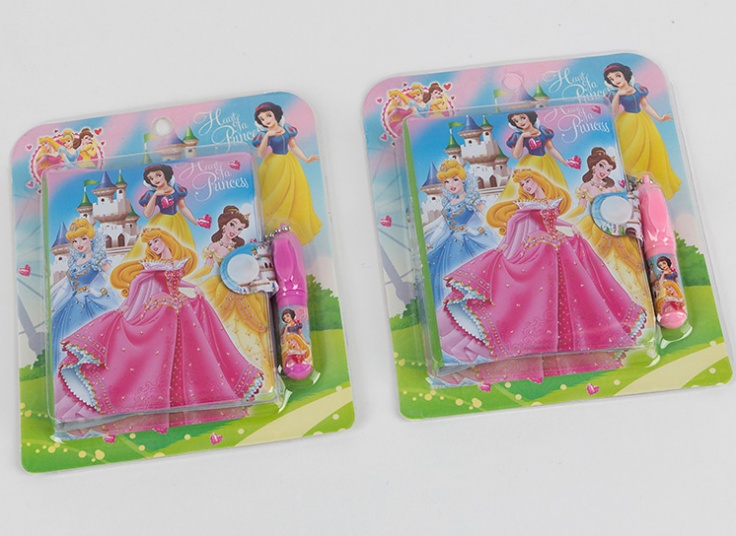 پکیج دفترچه و خودکار کارتونی