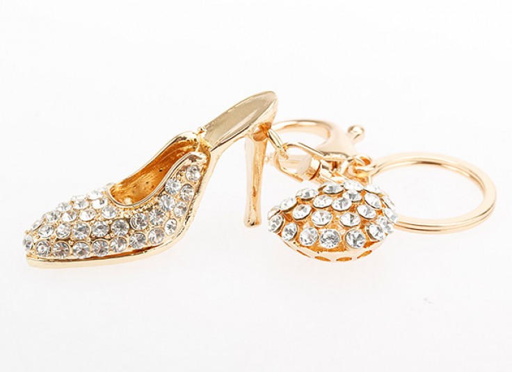 آویز کلید کریستالی Bird