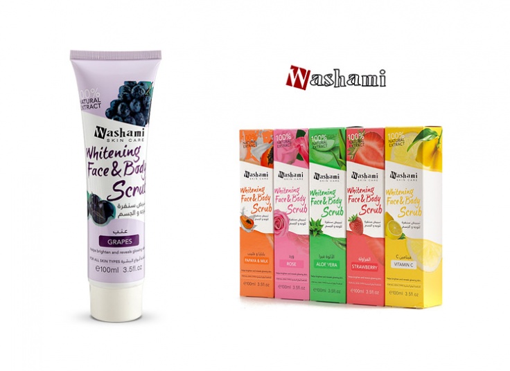 اسکراپ و لایه بردار صورت و بدن WASHAMI