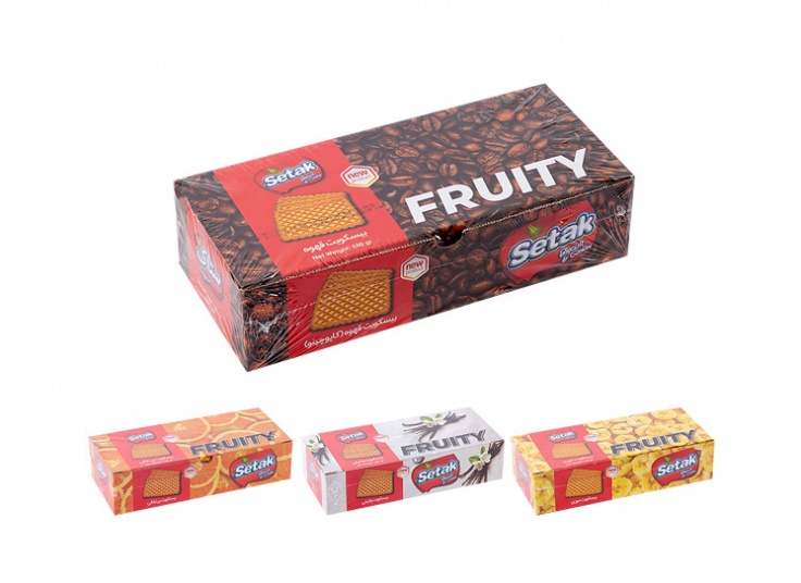 بیسکوئیت میوه ای ستاک