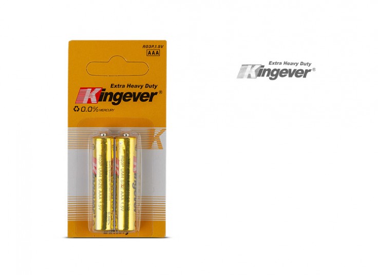 باتری نیم قلمی Kingever