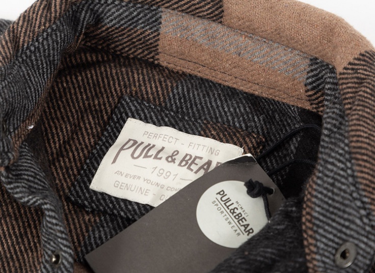 پیراهن پشمی مردانه PULL & Bear