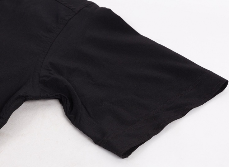 پیراهن آستین کوتاه مشکی طرح POLO