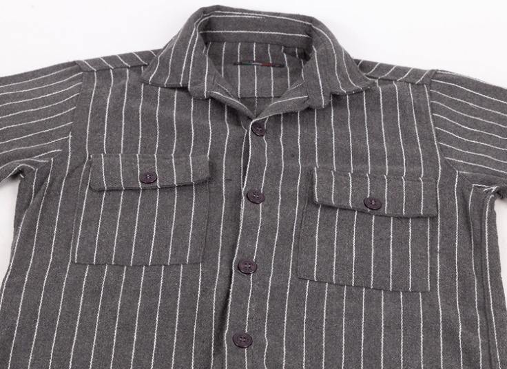 پیراهن پشمی مردانه راه راه