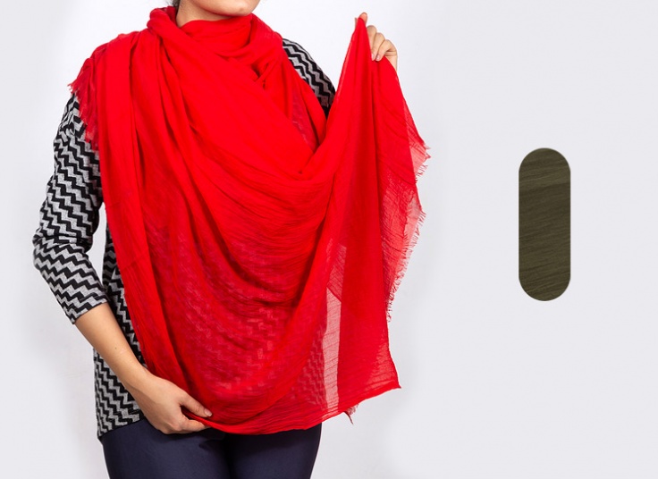 شال نخی ساده