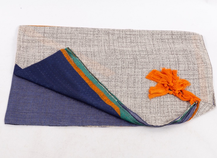 شال نخی چند رنگ تابستانی