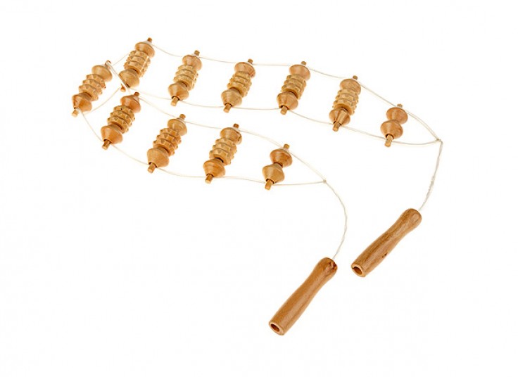 ماساژور مهره ای چوبی