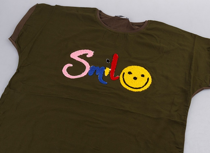 تیشرت طرح برجسته زنانه Madook