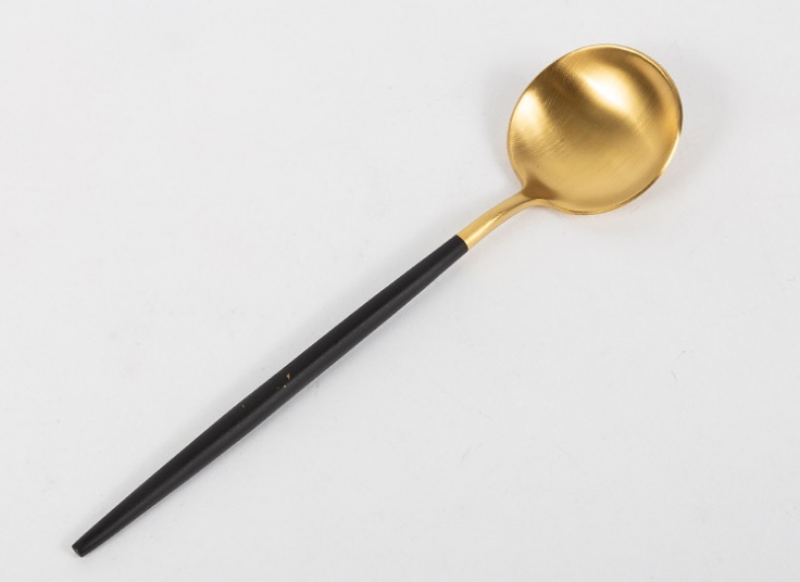 ست 4 عددی قاشق چنگال طلایی