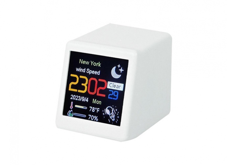 ساعت هوشمند رومیزی smart weather station clock