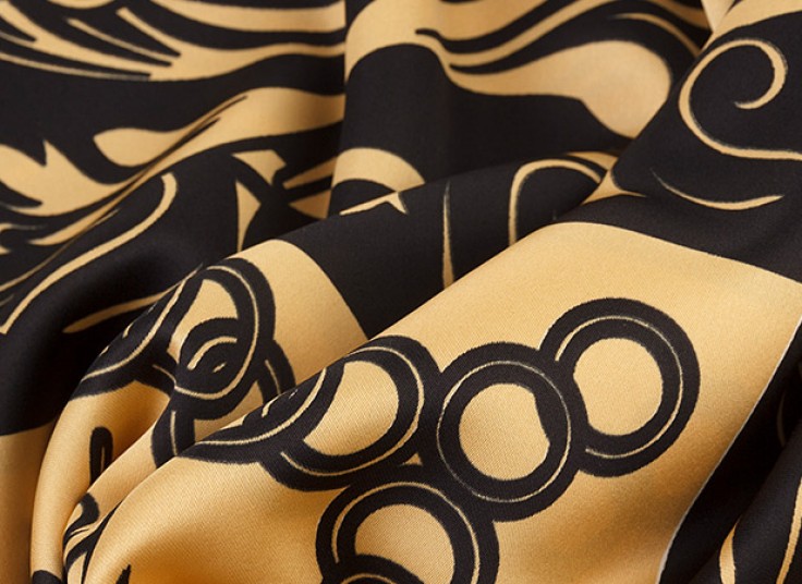 روسری ساتن دست دوز SiNEM