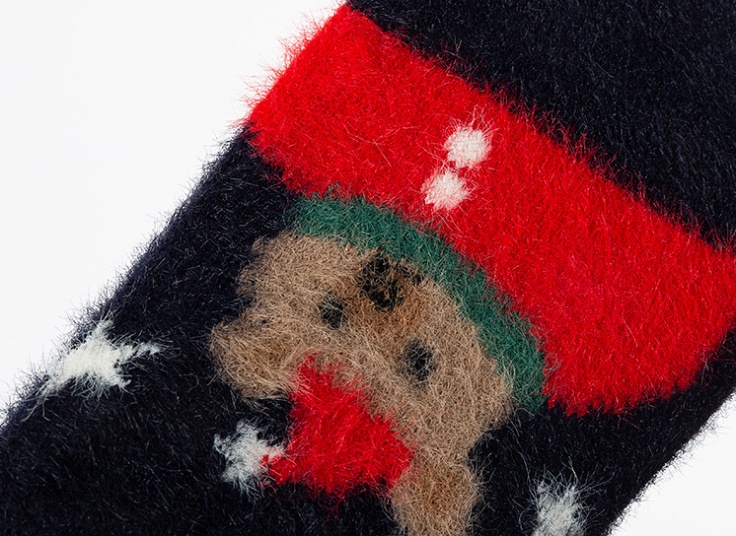 جوراب پشمی فانتزی