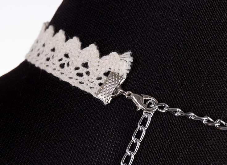 گردنبند چوکر Guipure