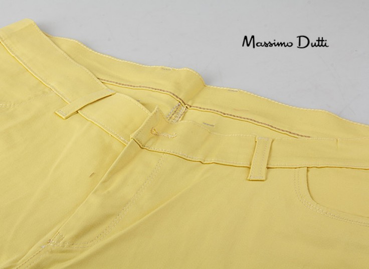 شلوار کتان زنانه Massimo Dutti