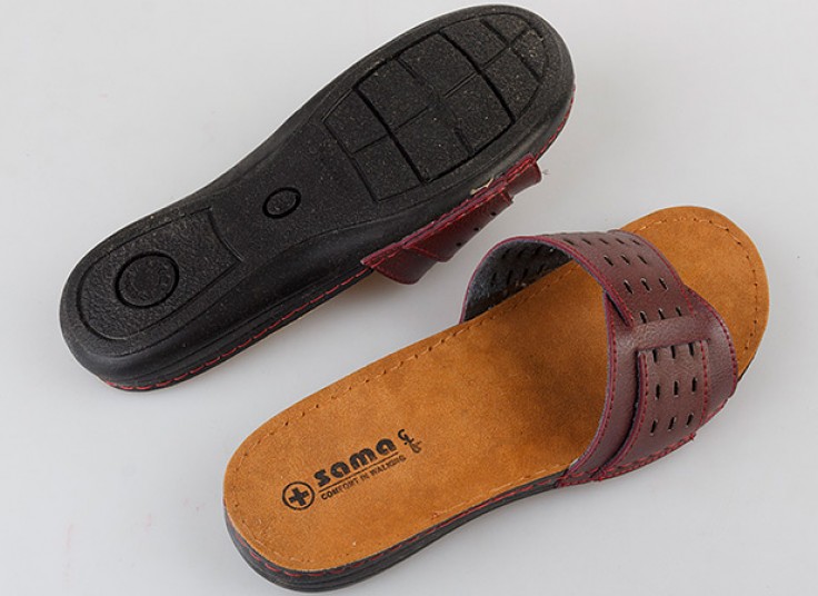 صندل چرم زنانه Sama