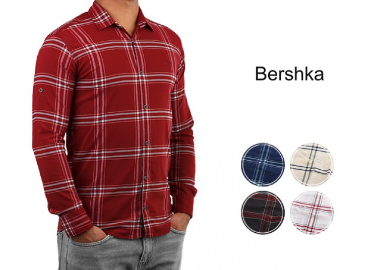 پیراهن مردانه طرح Bershka
