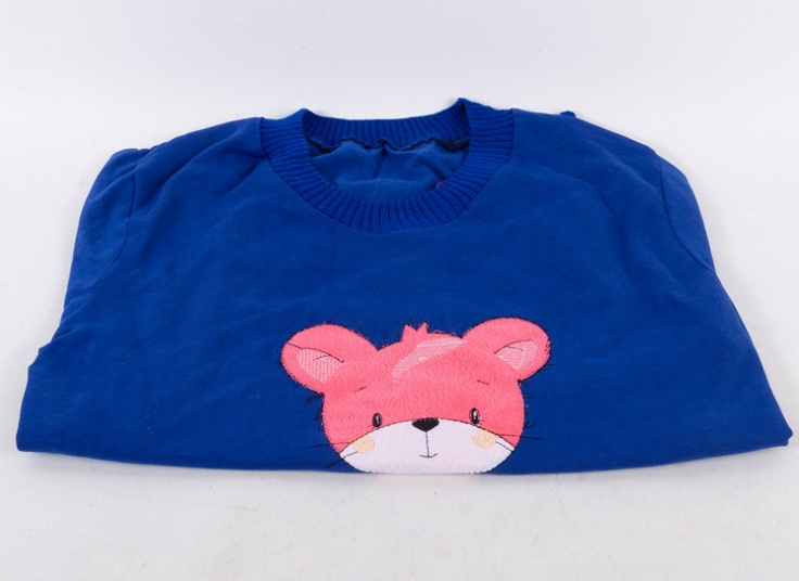 بلوز آستین بلند تکه دوزی