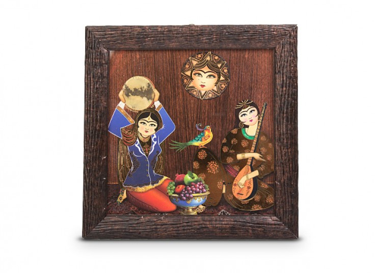 تابلو نفیس و نقش برجسته خاتون