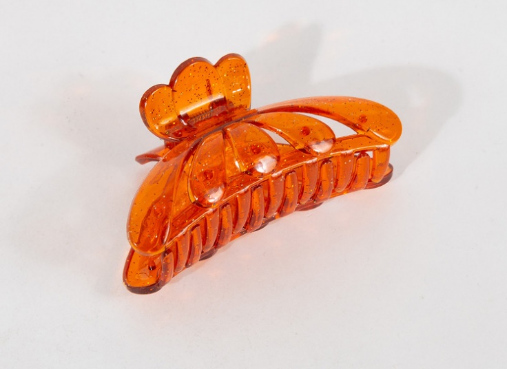 کلیپس مو پنج پر شیشه ای