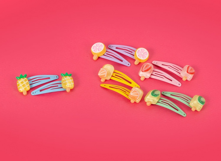 گیره مو طرح میوه